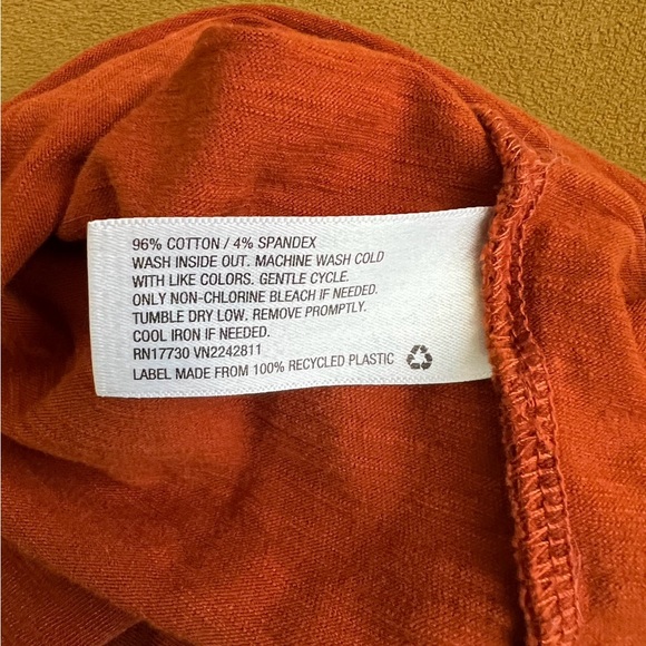 Universal Thread Long sleeve T-shirt with ruffle on sleeves - Picture 6 of 6